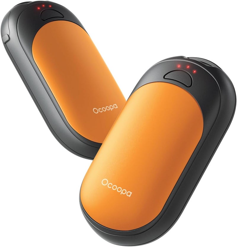 OCOOPA Magnetic Hand Warmers Rechargeable 2 Pack, Electric Handwarmers, Smart Heating UL Certified, 3-Settings,Portable Heater, Ultra Slim Pocket, Hunting Essentials, Gifts for Christmas Men, UT3 Lite - Image 1